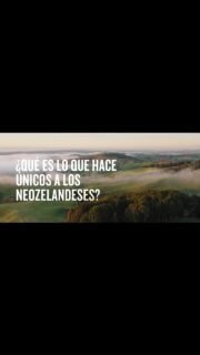 ¿Qué es los hace únicos a los neozelandeses?